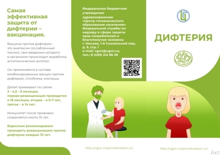 Дифтерия: болезнь, о которой нельзя забывать